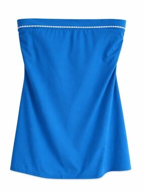 Lands’ End Blue Strapless Underwire Swimdress Made In Canada – Plus Size 16 EUC